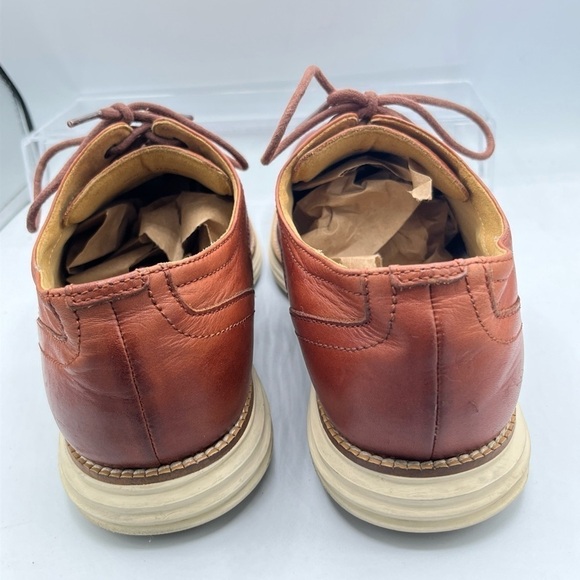 Cole Haan Original Grand Wingtip Oxford Shoes Mens Sz 11.5 M C26471 Brown - Picture 5 of 11